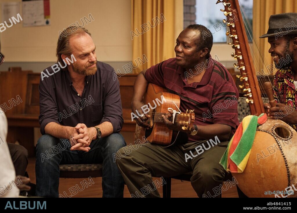 ANDREW LURI and HUGO WEAVING in HEARTS AND BONES, 2019, directed by BEN LAWRENCE. Copyright NIGHT KITCHEN PRODUCTIONS.