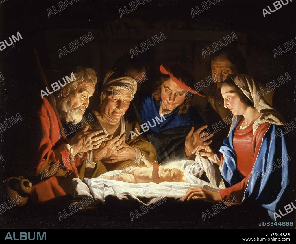 MATTHIAS STOM. The Adoration of the Christ Child.