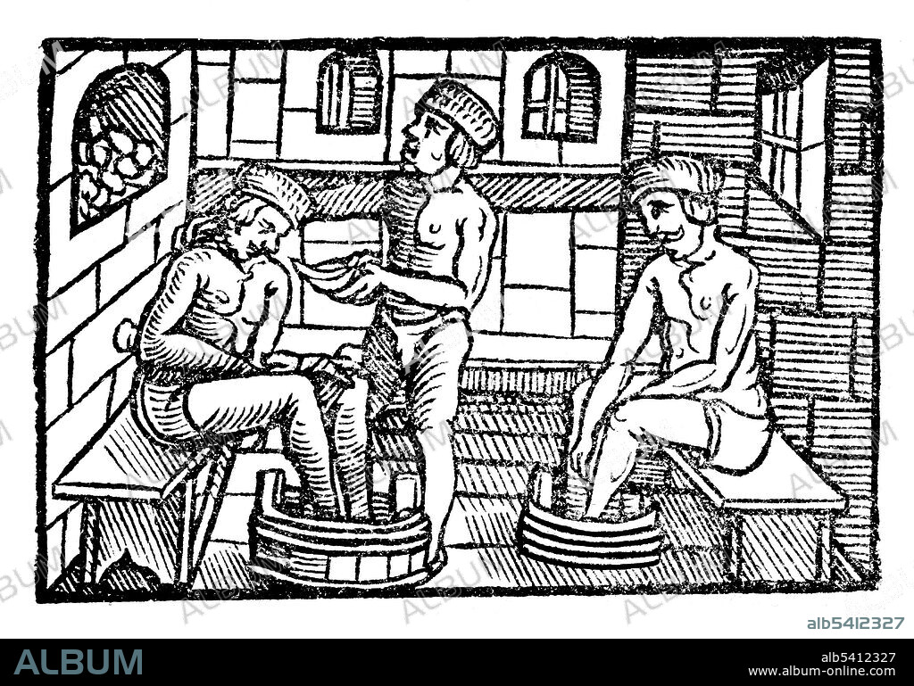 Woodcut illustration from Der gantzen Artzenei, 1542. Johann Dryander (Eichmann) (June 27, 1500 - December 20, 1560) was a German anatomist, astronomer and physician. In 1535, he was appointed professor of medicine at the University of Marburg. Dryander was one of the first textbook authors to illustrate with woodcuts and the first to illustrate a Galenic dissection of the human brain. An expanded edition of this early book, the Anatomiae pars prior, was published in 1537. As an astronomer, Dryander emerged as the author of much-used textbooks describing and using astronomical instruments. In 1538, he published his major astronomical work Astrolabii canons brevissimi. In 1542, he published a translated edition of Mundinus' anatomy. He continued to write on medical subjects as well as mathematics and astrology until his death in 1560 at the age of 60. NOTE: Dryander is a family name. It originates as a 16th century name, literally meaning, oak-man. It was used by people whose original name was Eichmann (oak-man), Eichholz (oak-wood), de Enzinas (of the holm-oaks) etc.