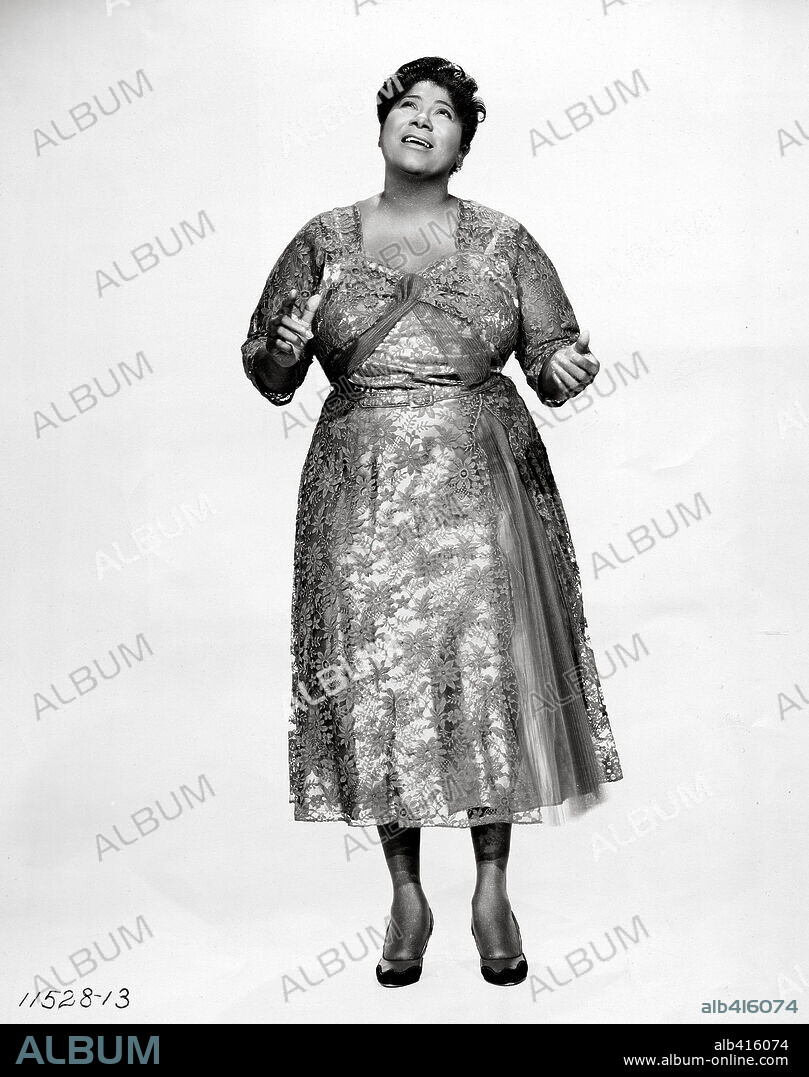 MAHALIA JACKSON in ST. LOUIS BLUES, 1958, directed by ALLEN REISNER. Copyright UNITED ARTISTS.