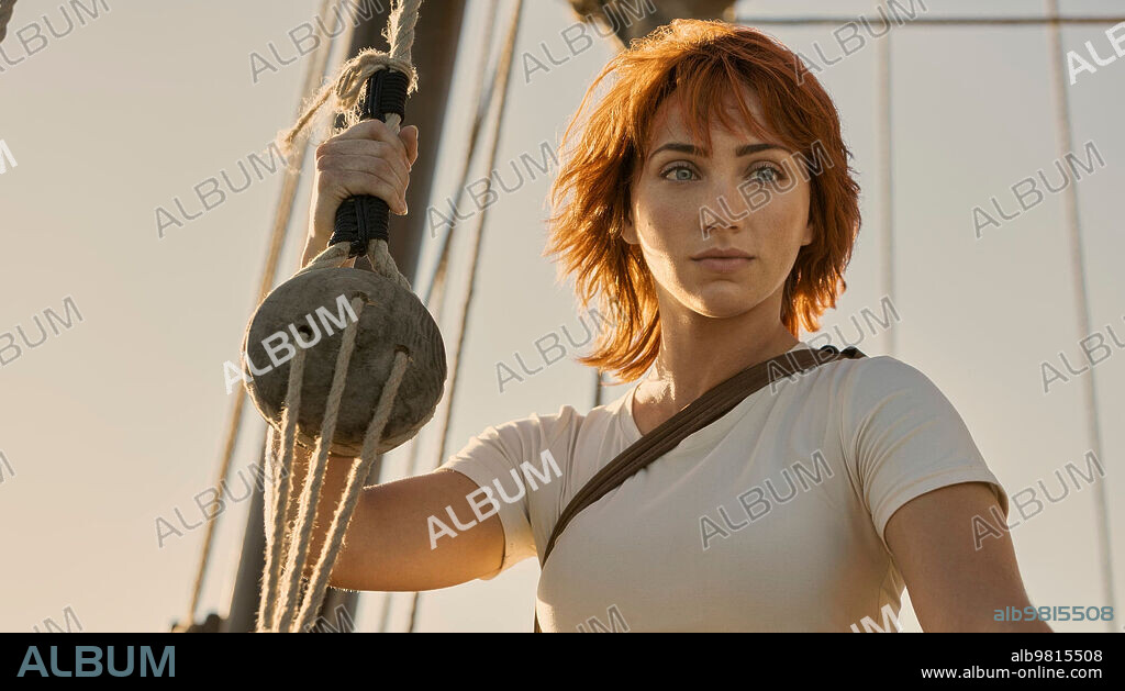 EMILY RUDD in ONE PIECE, 2023, directed by MARC JOBST. Copyright Tomorrow Studios / Netflix.