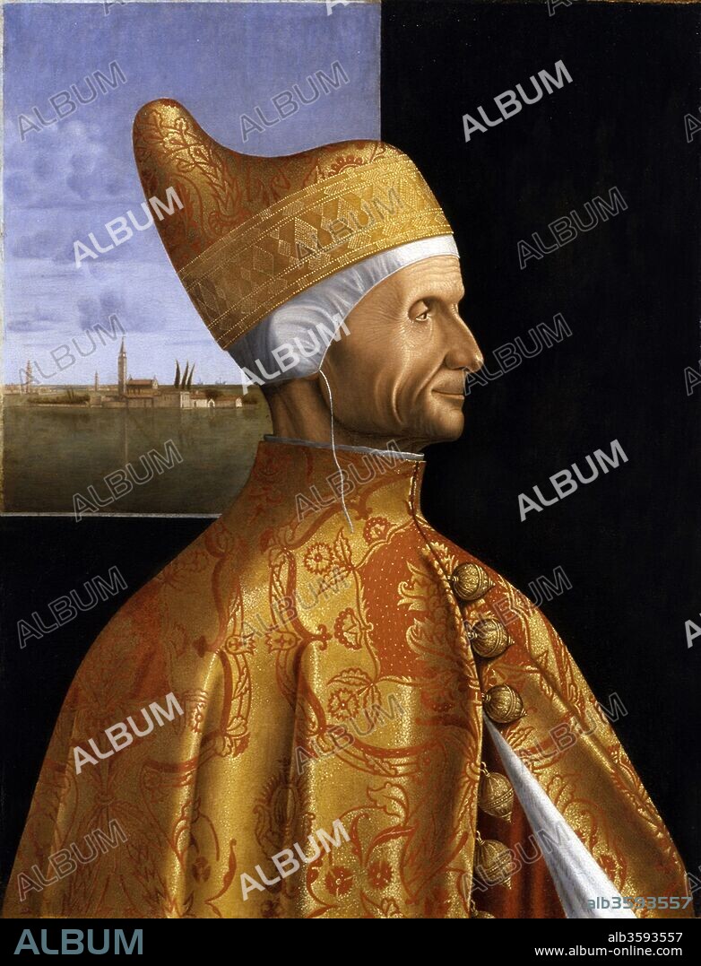 VITTORE CARPACCIO. Portrait of Doge Leonardo Loredan.