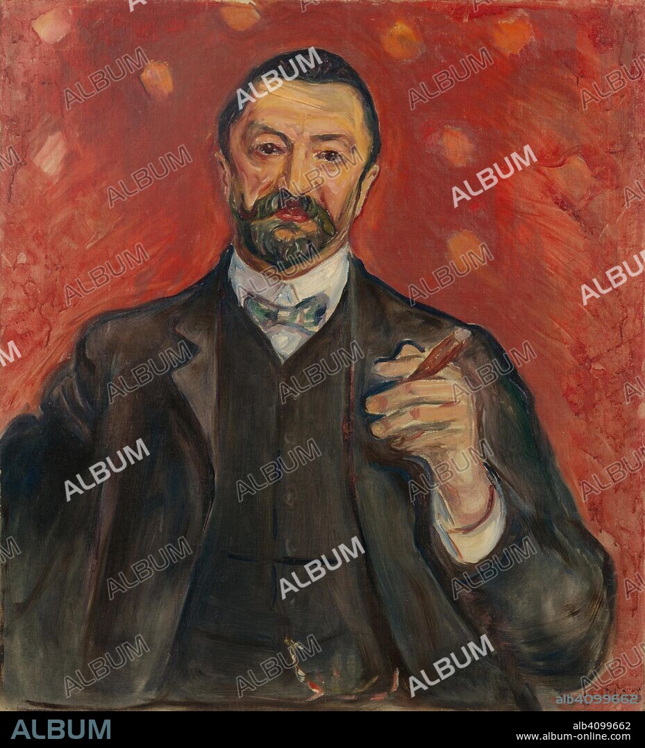 EDVARD MUNCH. Felix Auerbach. Date: 1906. Dimensions: 85.4 cm x 77.1 cm, 103 cm x 95 cm.