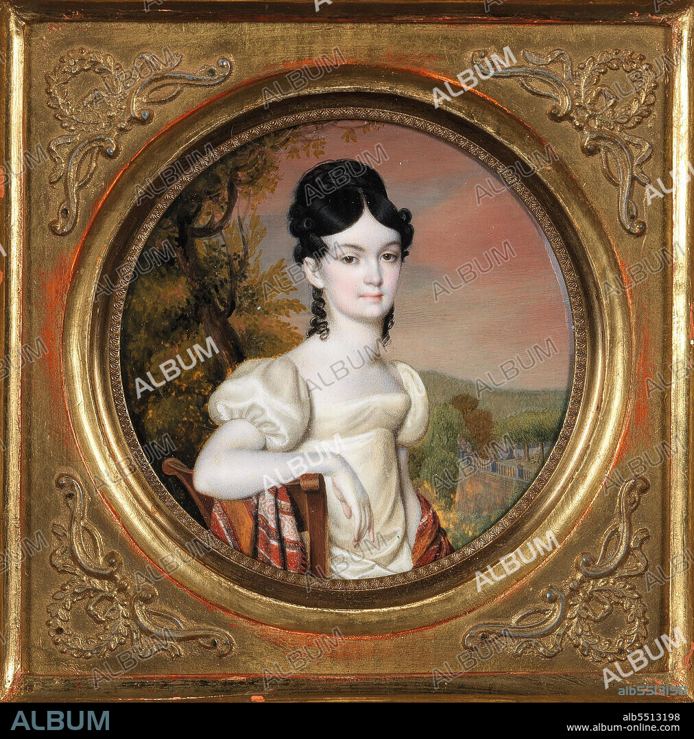 PETER JOSEPH LÜTZENKIRCHEN. Princess Henrietta of Nassau-Weilburg (1797-1829), the wife of Archduke Charles of Austria.
