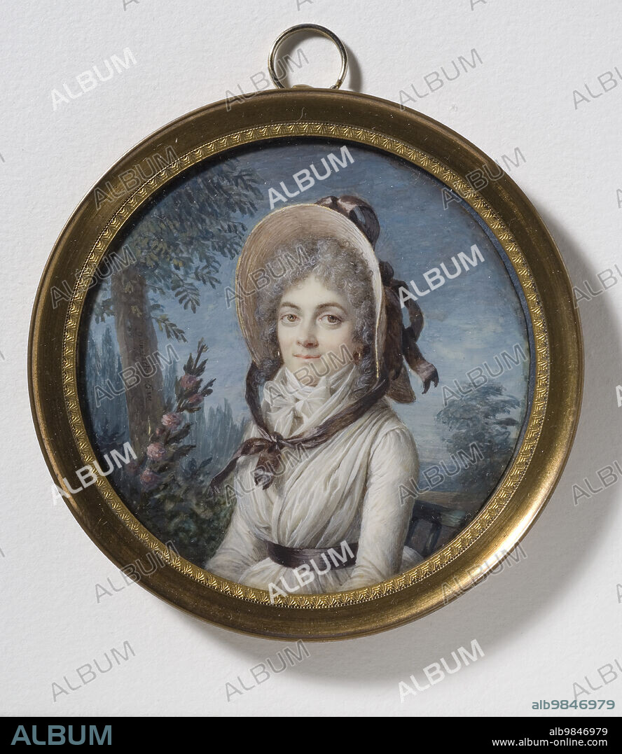MARIE GABRIELLE CAPET. Stéphanie Félicité Ducrest de St-Aubin, 1746-1831, married Countess de Genlis, c1780.