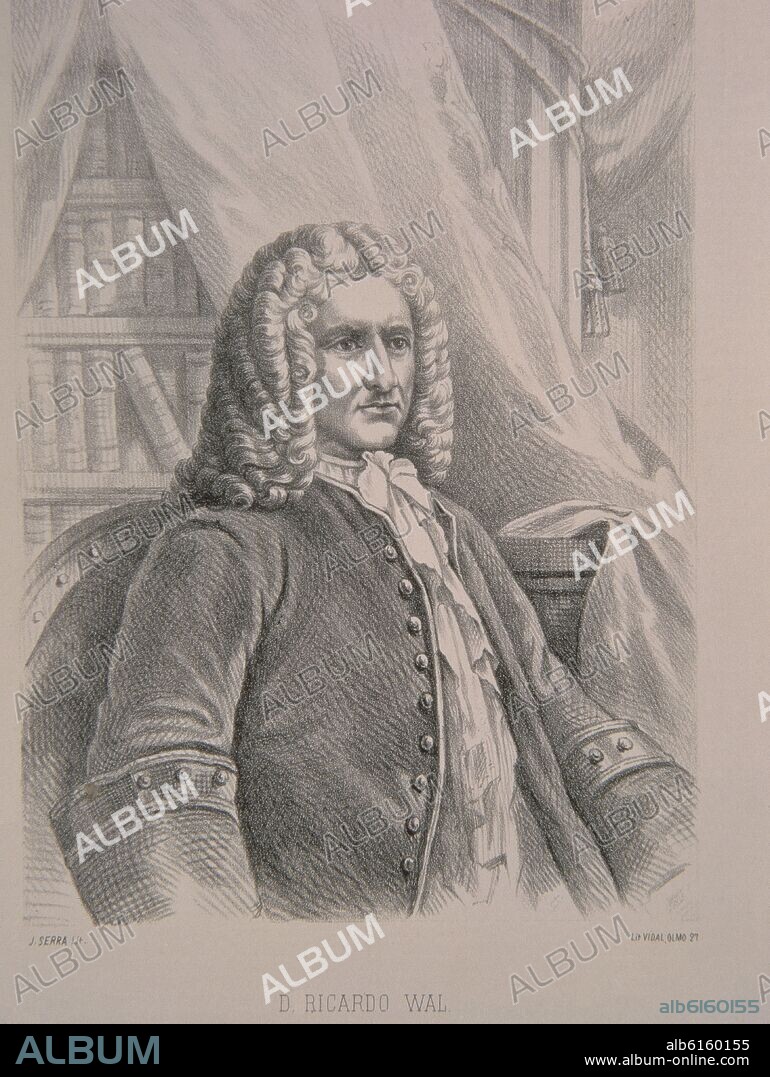 RICARDO WALL - MINISTRO DE CARLOS III.