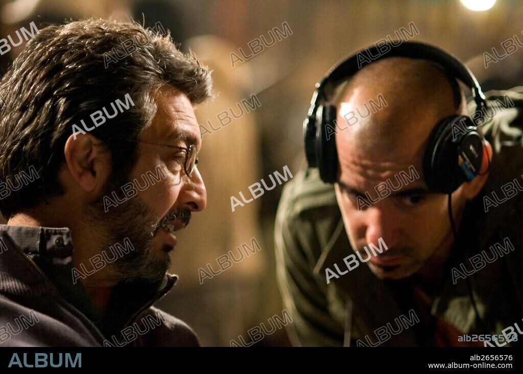 PABLO TRAPERO y RICARDO DARIN en ELEFANTE BLANCO, 2012, dirigida por PABLO TRAPERO. Copyright MORENA FILMS.