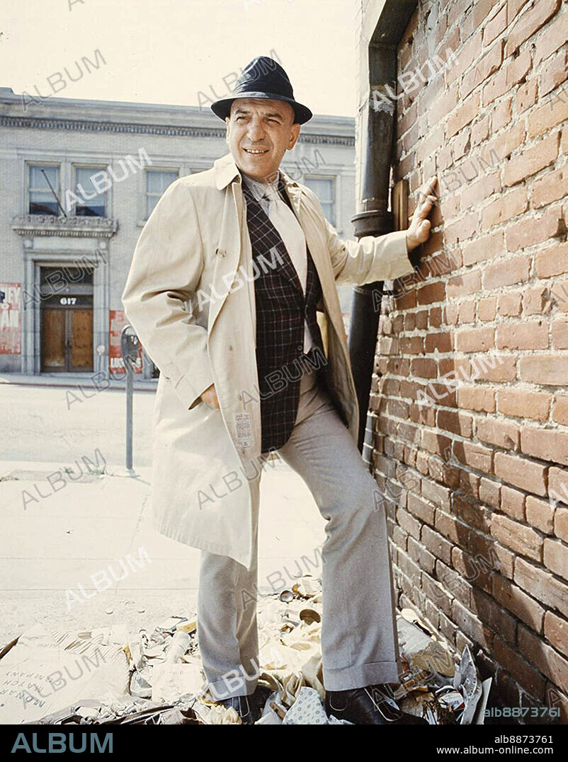 TELLY SAVALAS in KOJAK, 1973, unter der Regie von JEANNOT SZWARC und RUSS MAYBERRY. Copyright UNIVERSAL TV.