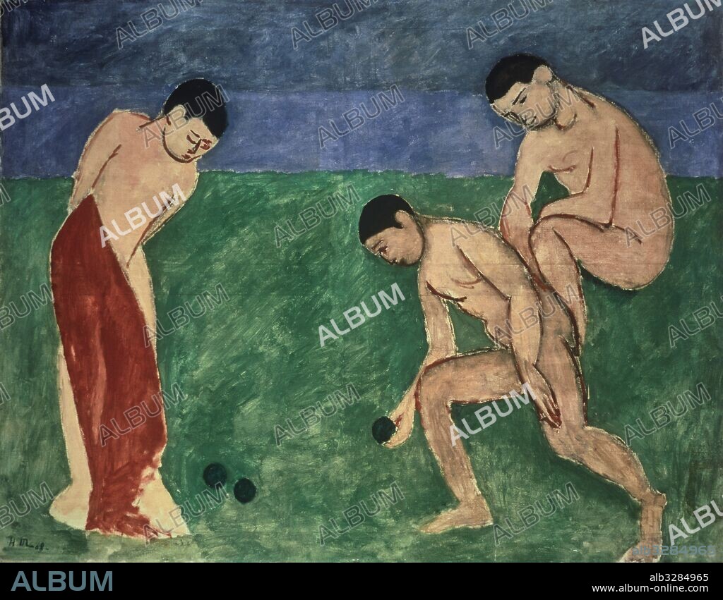 HENRI MATISSE. The bowlers, 1908.