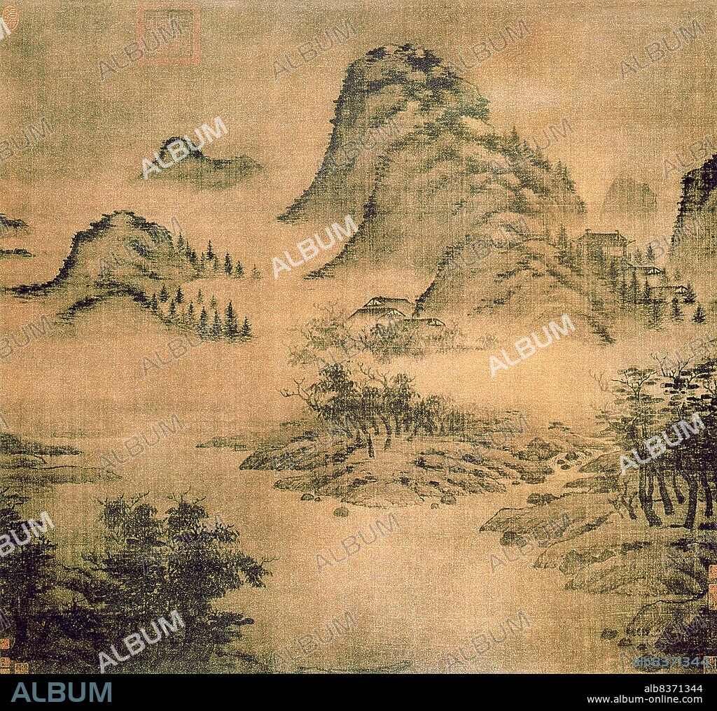 Gao Kegong (WadeGiles: Kao K'o-kung; 12481310) was a Chinese painter and poet, born during the Yuan dynasty, well known for his landscapes.<br/><br/>. He was a good friend and colleague of Zhao Mengfu, and his paintings showed an artistic combination between Han and other minority styles during the Yuan Dynasty.