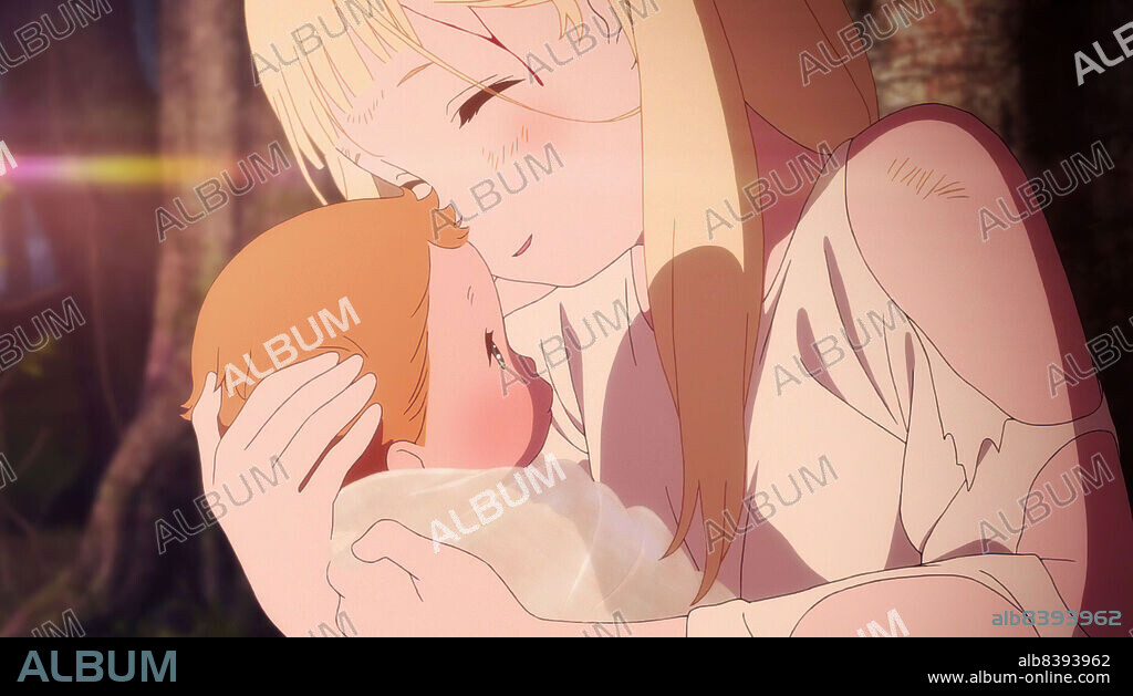 MAQUIA: WHEN THE PROMISED FLOWER BLOOMS, 2018 (SAYONARA NO ASA NI YAKUSOKU NO HANA O KAZARO), directed by MARI OKADA. Copyright P.A. Works.