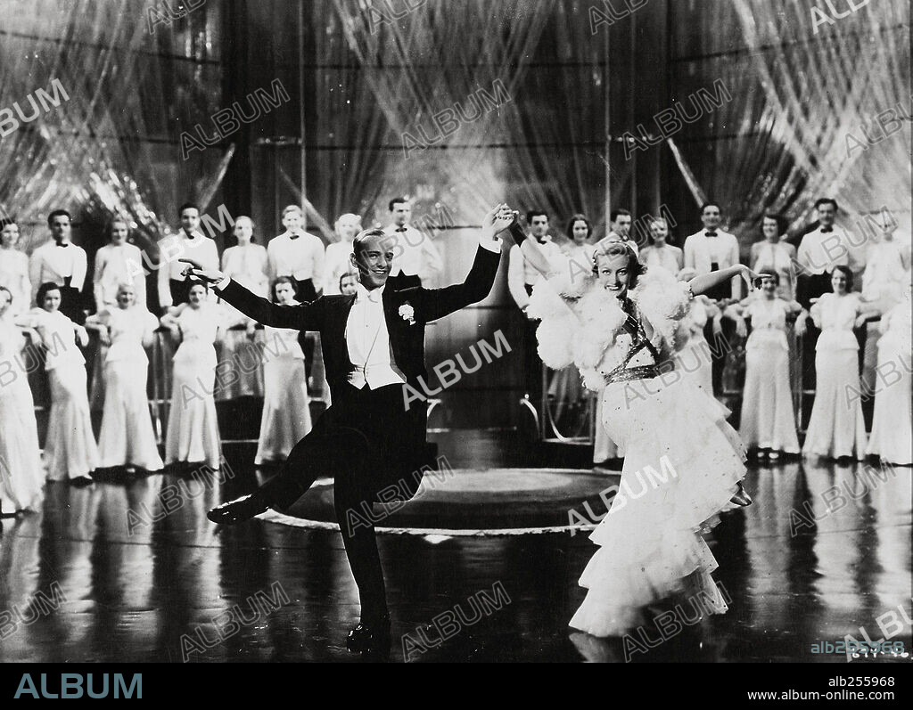 FRED ASTAIRE and JOAN CRAWFORD in DANCING LADY, 1933, directed by ROBERT Z. LEONARD. Copyright M.G.M.