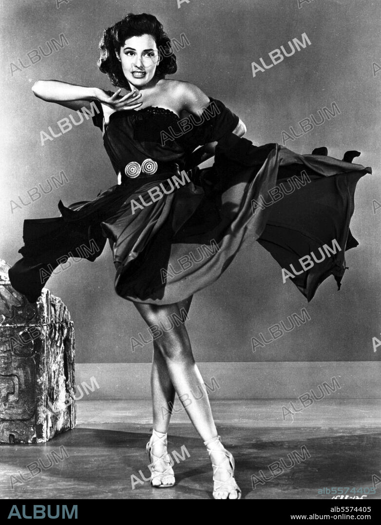 CYD CHARISSE in SOMBRERO, 1953, directed by NORMAN FOSTER. Copyright M.G.M.