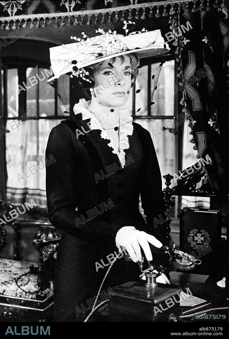 MICHELINE PRESLE in CHRISTINE, 1958, directed by PIERRE GASPARD-HUIT. Copyright SPEVA FILMS.