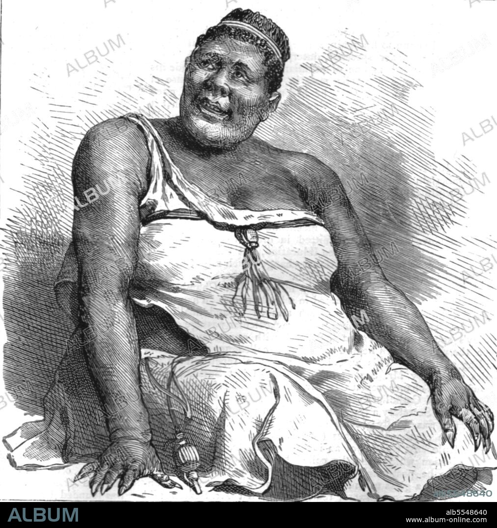 UNKNOWN. ''With the Joint Commissionin Swaziland; The Queen of the Swazies, drawn from life', 1890.