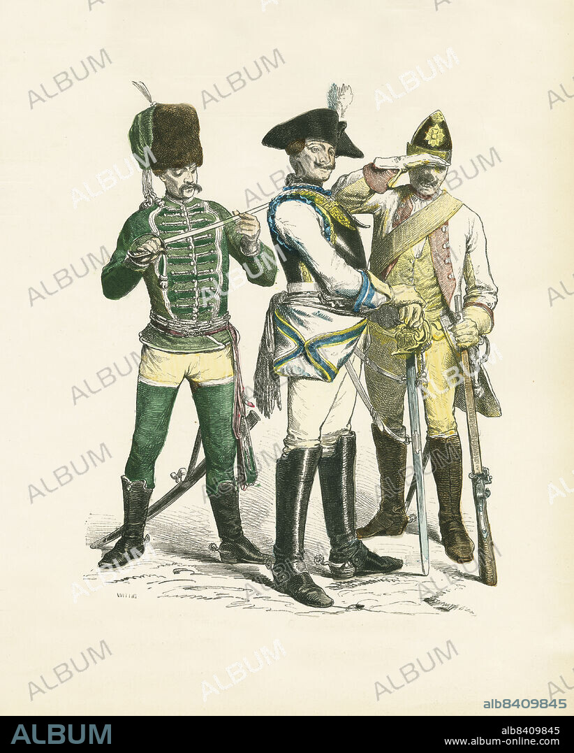 Prussian Officer of Hussars - Album alb8409845