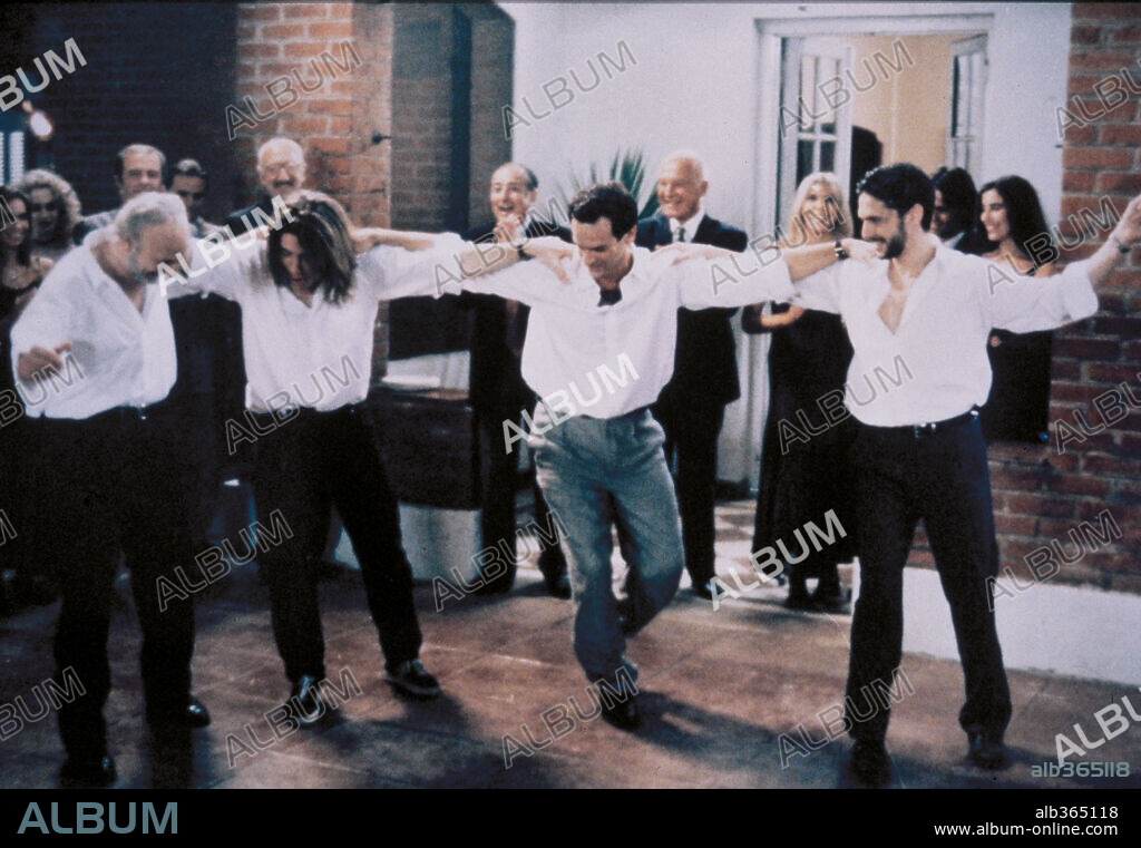 HECTOR ALTERIO and LEONARDO SBARAGLIA in ASHES FROM PARADISE, 1997 (CENIZAS DEL PARAÍSO), directed by MARCELO PIÑEYRO. Copyright PATAGONIK FILM GROUP-ARTEAR ARGENTINA.