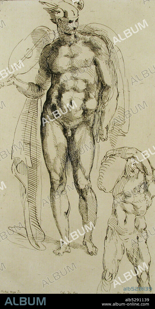 ANNE-CLAUDE-PHILIPPE DE CAYLUS. Mercury, mid-18th century.