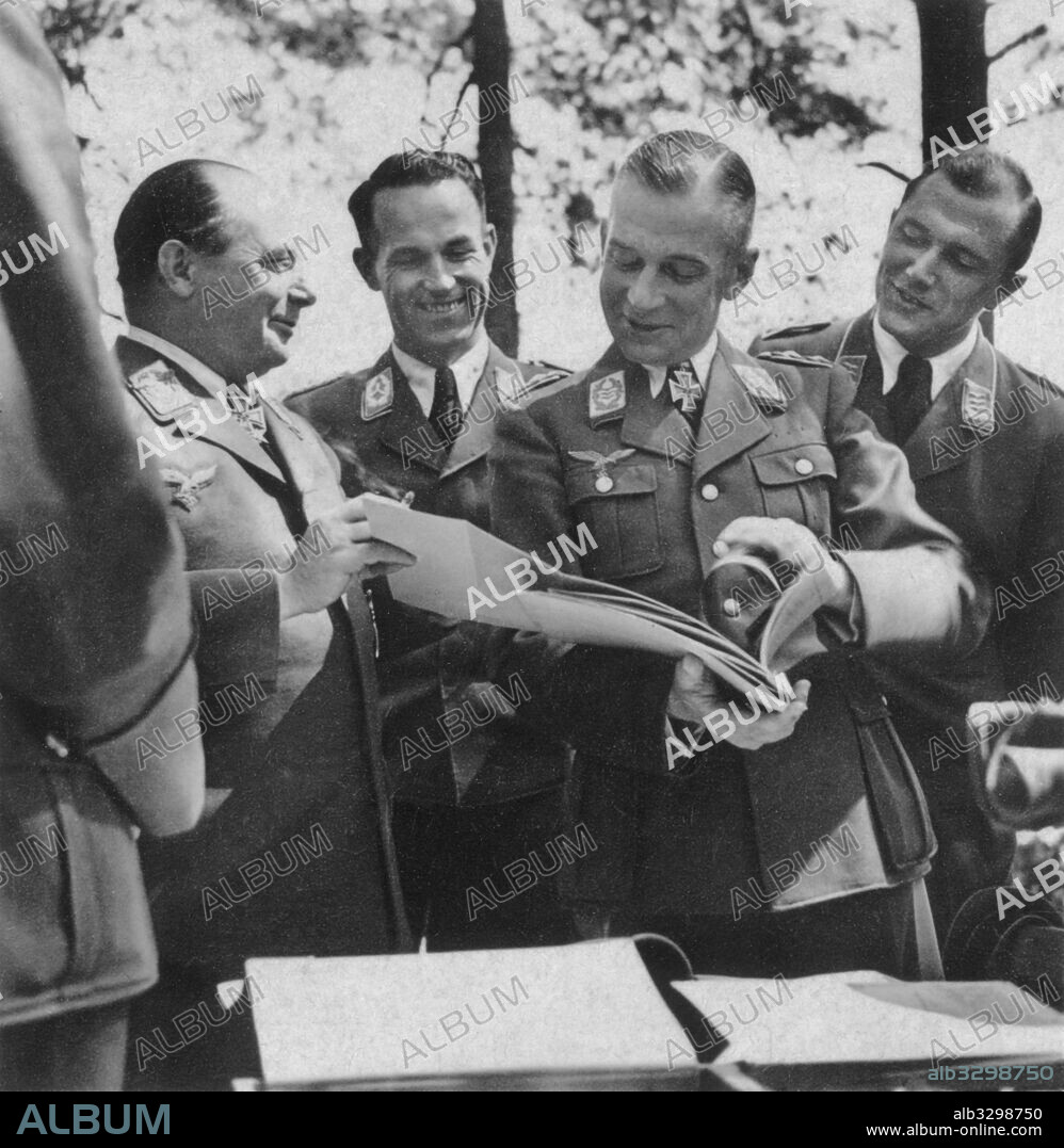 General Ernst Udet and General Hans Jeschonnek.