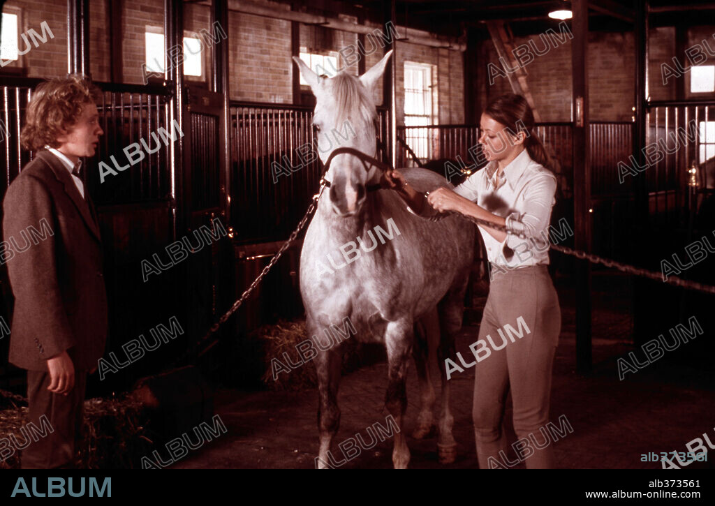 JENNY AGUTTER in EQUUS, 1977, directed by SIDNEY LUMET. Copyright UNITED ARTISTS.
