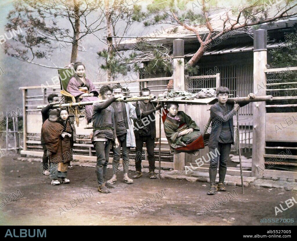 The litter is a class of wheelless vehicles, a type of human-powered transport, for the transport of persons. Examples of litter vehicles include lectica (ancient Rome), jiao [?] (China), ki?u (Vietnam), sedan chair (England), litera (Spain), palanquin (France and India), liteira (Portugal), wo (??, Chinese style known as kiao ??????) (Thailand), gama (Korea), kago and norimono (Japan) and tahtirevan (Turkey). Smaller litters may take the form of open chairs or beds carried by two or more men, some being enclosed for protection from the elements. Larger litters, for example those of the Chinese emperors, may resemble small rooms upon a platform borne upon the shoulders of a dozen or more men. To most efficiently carry a litter, porters will attempt to transfer the load to their shoulders, either by placing the carrying poles upon their shoulders, or the use of a yoke to transfer the load from the carrying poles to the shoulder.