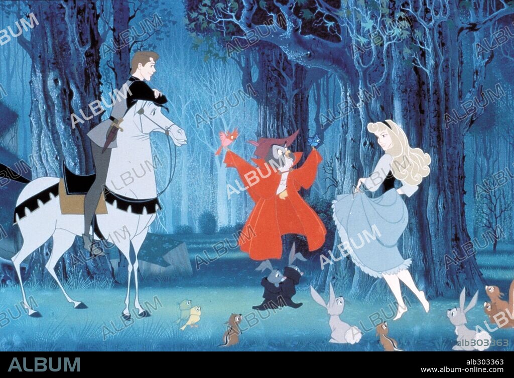 LA BELLA DURMIENTE, 1959 (SLEEPING BEAUTY), dirigida por WOLFGANG REITHERMAN. Copyright WALT DISNEY PRODUCTIONS.