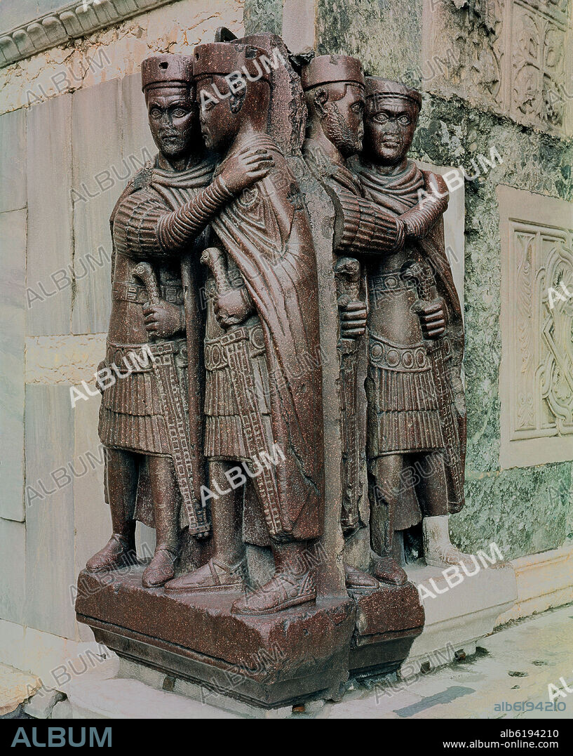 AUTOR LIBRE 01307. GRUPO LLAMADO DEL CORI O LOS TETRARCAS - MAXIMIANO-GALERIO-CONSTACIO-CLORO Y DIOCLECIANO - SIGLO IV.