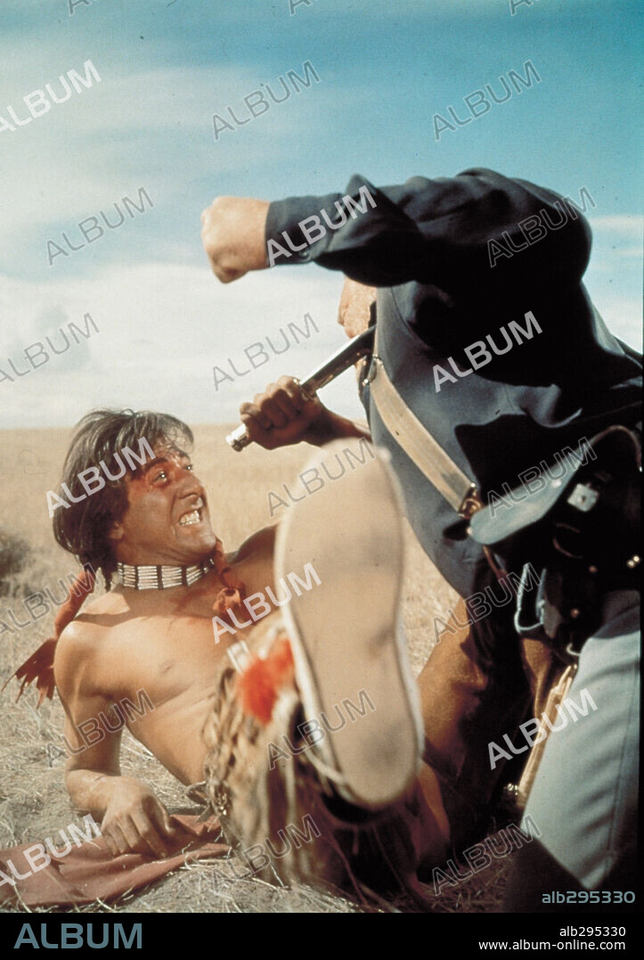 DUSTIN HOFFMAN in LITTLE BIG MAN, 1970, unter der Regie von ARTHUR PENN. Copyright NATIONAL GENERAL PICTURES.