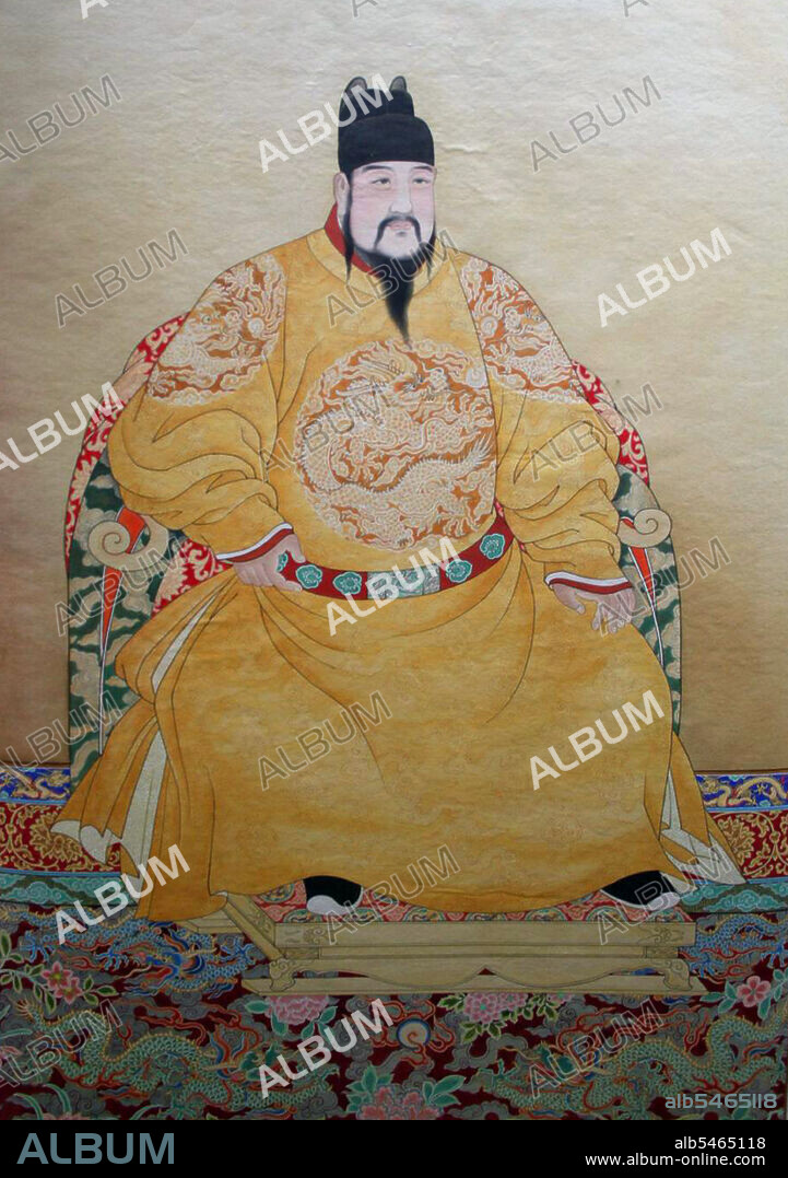 Emperor Hongxi, 4th ruler of the Ming Dynasty (r. 1424-1425). Personal Name: Zhu Gaochi, Zhu Gaochì. Posthumous Name: Zhaodii, Zhaodì. Temple Name: Renzong, Rénzong. Reign Name: Ming Hongxi, Ming Hóngxi. The Hongxi Emperor was the fourth emperor of the Ming dynasty in China. He succeeded his father, Yongle, in 1424. His era name means 'Vastly Bright'. As Yongle's eldest son, Zhu Gaozhi was born August 16, 1378 and was educated by prominent Confucian tutors. He often acted as regent at Nanjing or at Beijing during his father's northern military campaigns. Zhu Gaozhi, as soon as he became Emperor Hongxi in September 1424, canceled Zheng He's maritime expeditions permanently and abolished the frontier trade of tea for horses as well as missions for gold and pearls to Yunnan and Vietnam. Emperor Hongxi ordered that the capital be moved back to Nanjing from Beijing (which had been made the capital by the Yongle Emperor in 1421). However he died, probably of a heart attack, a month later in May 1425. His son had been declared heir apparent and became the Xuande Emperor at age 26. Although Hongxi had a short reign, he is credited with reforms that made lasting improvements, and his liberal policies were continued by his son.