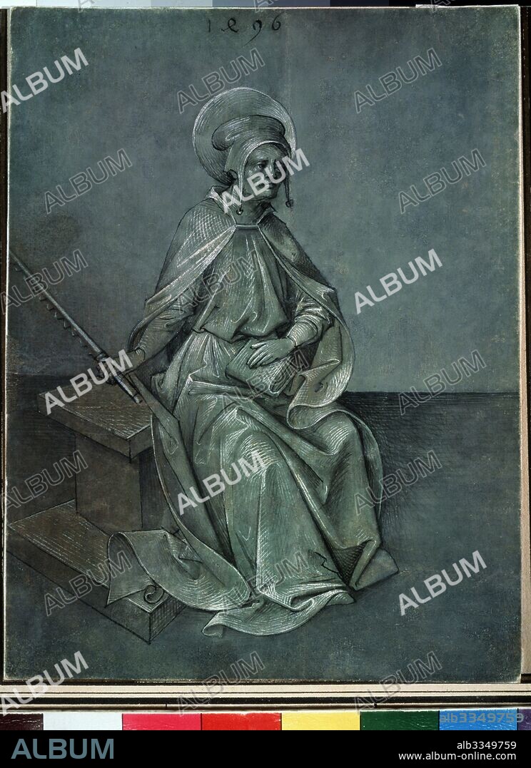 NIKOLAUS ALEXANDER MAIR VON LANDSHUT. The Apostle Simon.