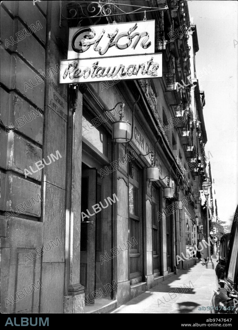 1963. He aquí el popular cenáculo literario de Madrid, testigo de Muchas Ilusiones Colmadas y Frustadas.