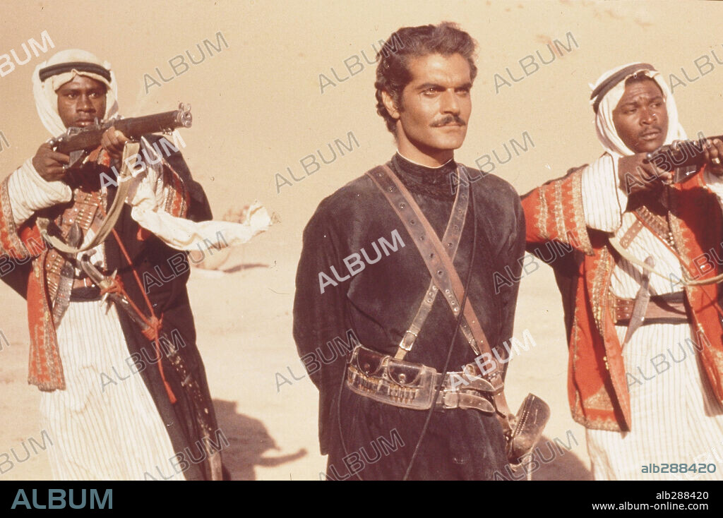 OMAR SHARIF in LAWRENCE OF ARABIA, 1962, unter der Regie von DAVID LEAN. Copyright COLUMBIA PICTURES.