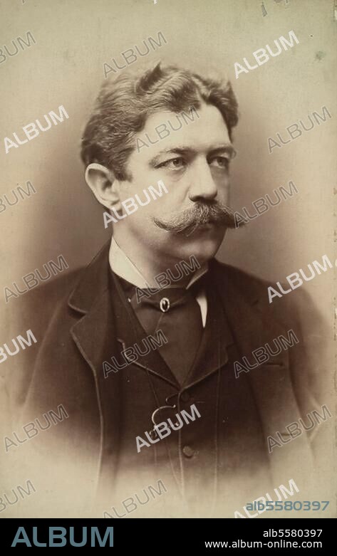 Bismarck, Herbert, Fürst von, Diplomat (seit 1874 im auswärtigen Dienst, 1886-90 Staatssekretär des Auswärtigen Amtes), Berlin 28.12.1849 - Friedrichsruh 18.9.1904. Porträtaufnahme, um 1889 (Loescher und Petsch, Berlin).