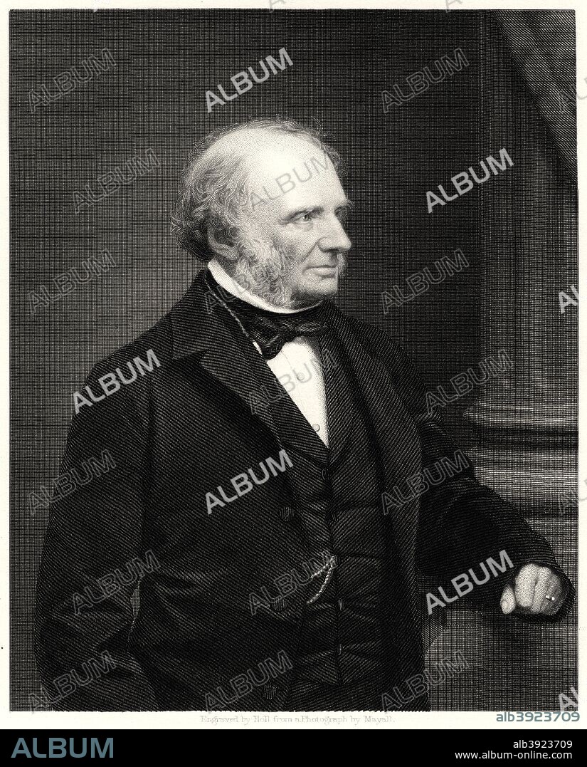'Earl Russell', 19th century. The Right Honourable John Russell, 1st Earl Russell (1792-1878), known as Lord John Russell before 1861, was a British Whig and Liberal statesman who served twice as Prime Minister of the United Kingdom in the mid-19th century.