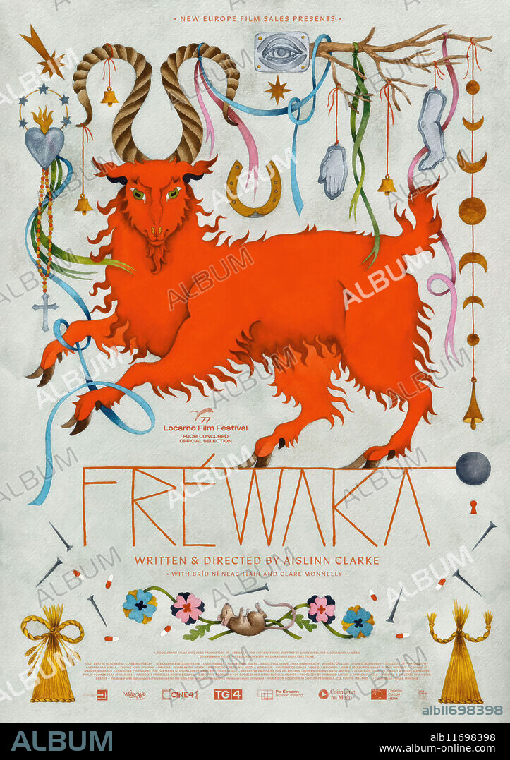 Poster de FREWAKA, 2024, dirigida por AISLINN CLARKE. Copyright Cine4 / Wildcard Films.