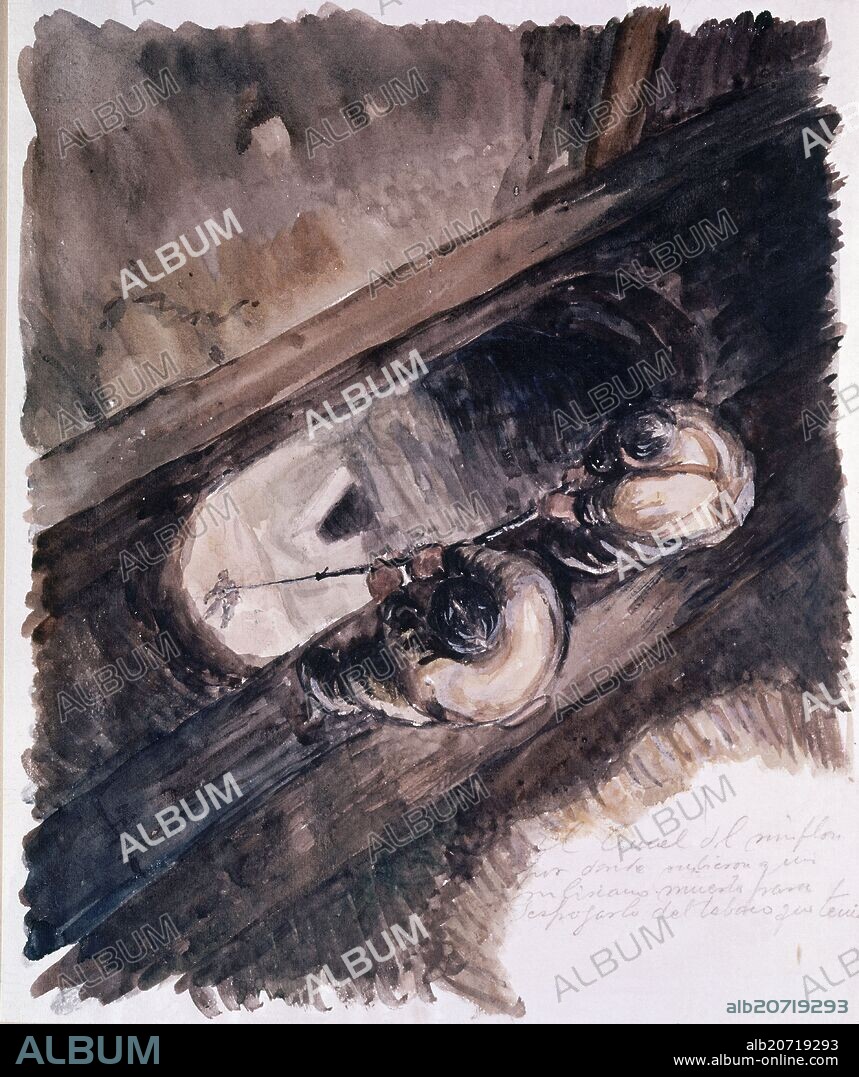 ARTURO REQUE MERUVIA-KEMER-. TOLEDO-ALCAZAR-TUNEL SIMPLON:SUBEN A MILICIANO MUERTO PARA ROBARLE TABACO.