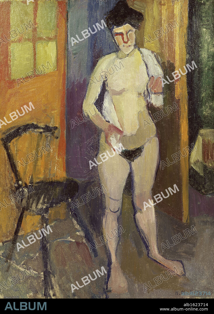Nude With A White Towel by Henri Matisse, 1903, 1869-1954, USA, California, Los Angeles, Private Collection.
