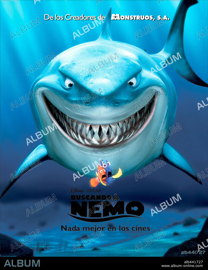 Poster de BUSCANDO A NEMO, 2003 (FINDING NEMO), dirigida por ANDREW STANTON. Copyright DISNEY ENTERPRISES.
