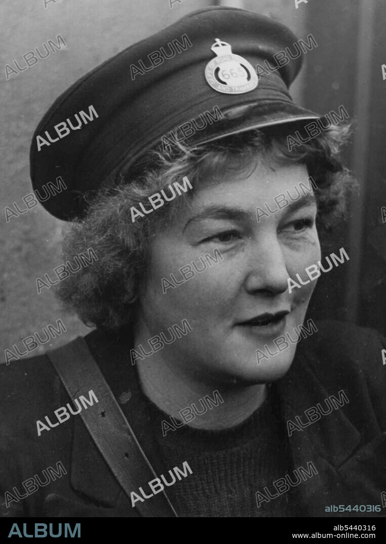Tram conductress, Nora Skiba of Fort Macquarie Depot, said her extra 7/- a week would help Pav her cigarette bill, now about £1 a week. June 30, 1941.