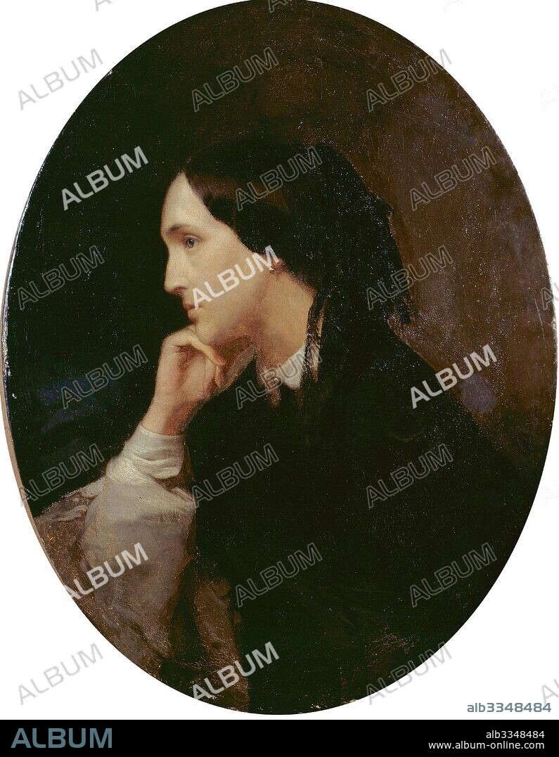 IVAN KOSMICH MAKAROV. Portrait of Natalia Pushkina-Lanskaya.