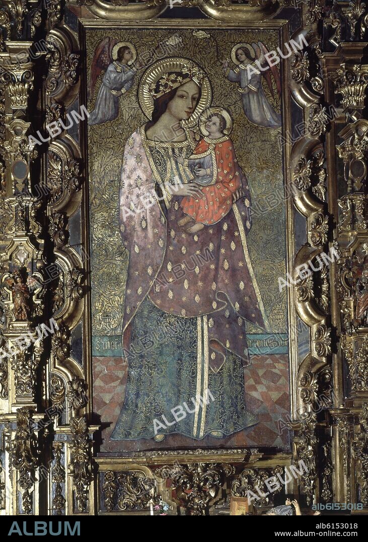 VIRGEN DE ROCAMADOR - SIGLO XV.