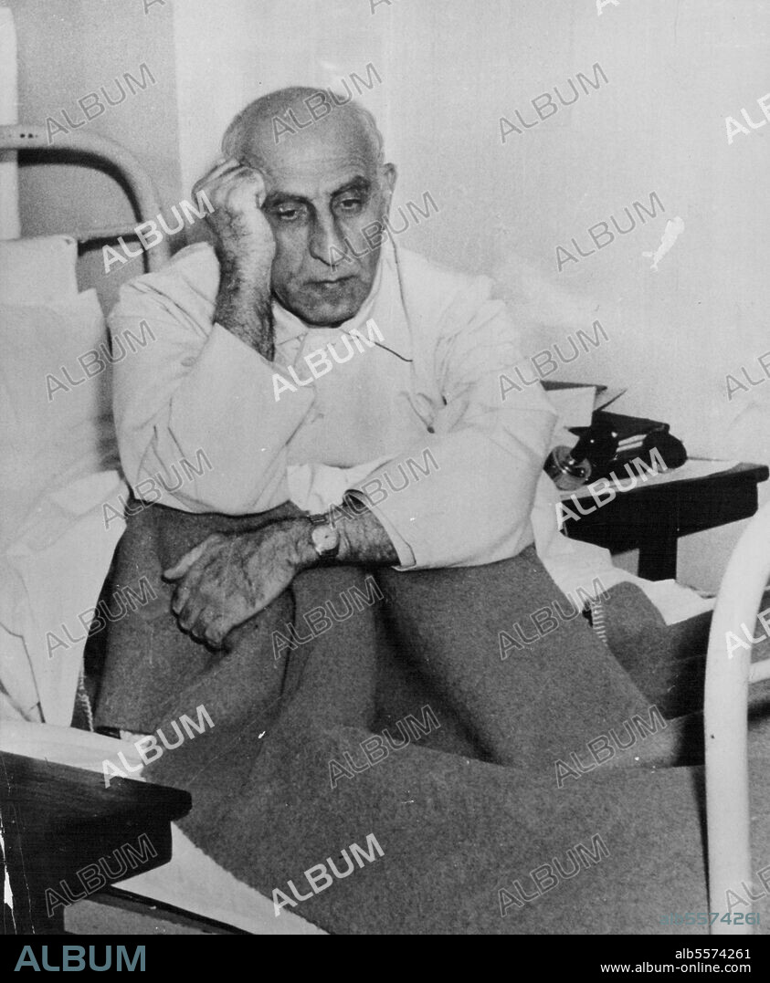 Mohammed Mossadegh - Former Premier of Iran (Persia) - Personality. December 12, 1951. (Photo by Acme Photo).