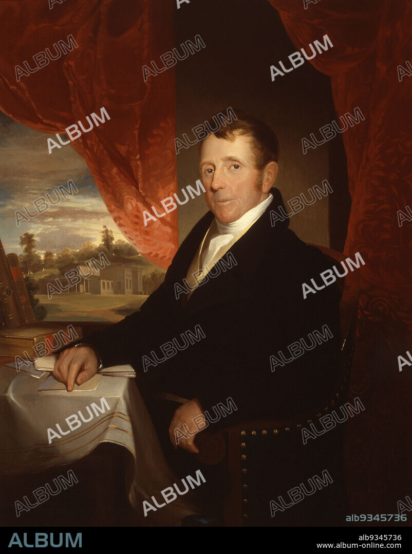George Clarke, Samuel Finley Breese Morse, American, 17911872, 1829, Oil on canvas, Made in New York, New York, United States, North and Central America, New York, United States, North and Central America, Paintings, 43 1/8 x 34 3/4 in. (109.5 x 88.3 cm).