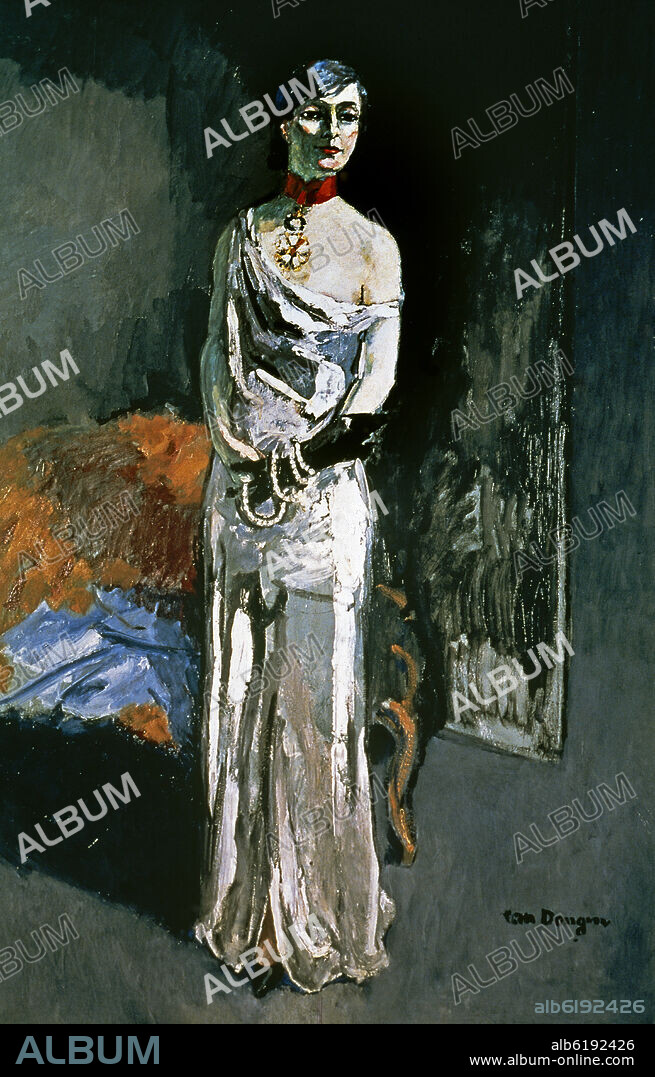 KEES VAN DONGEN. 'The Countess de Noailles', 1931, Oil on canvas, 197 x 132 cm.