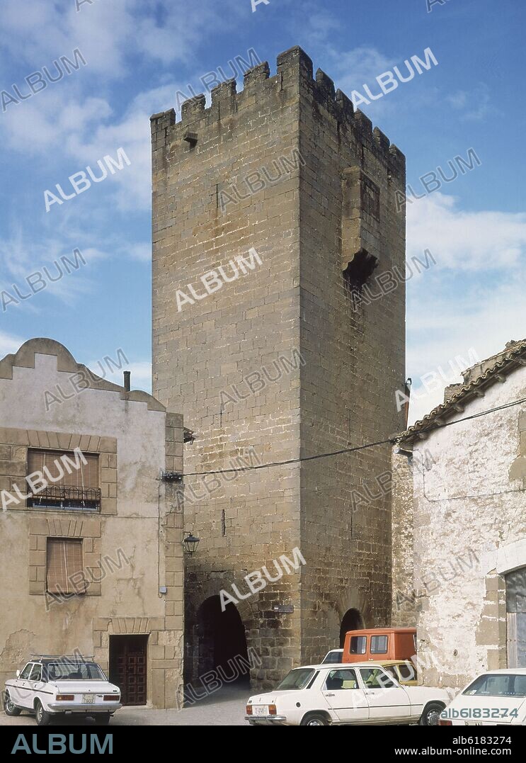 TORRE DE LA FUENTE ALTA O DE LA REINA - SIGLO XII.