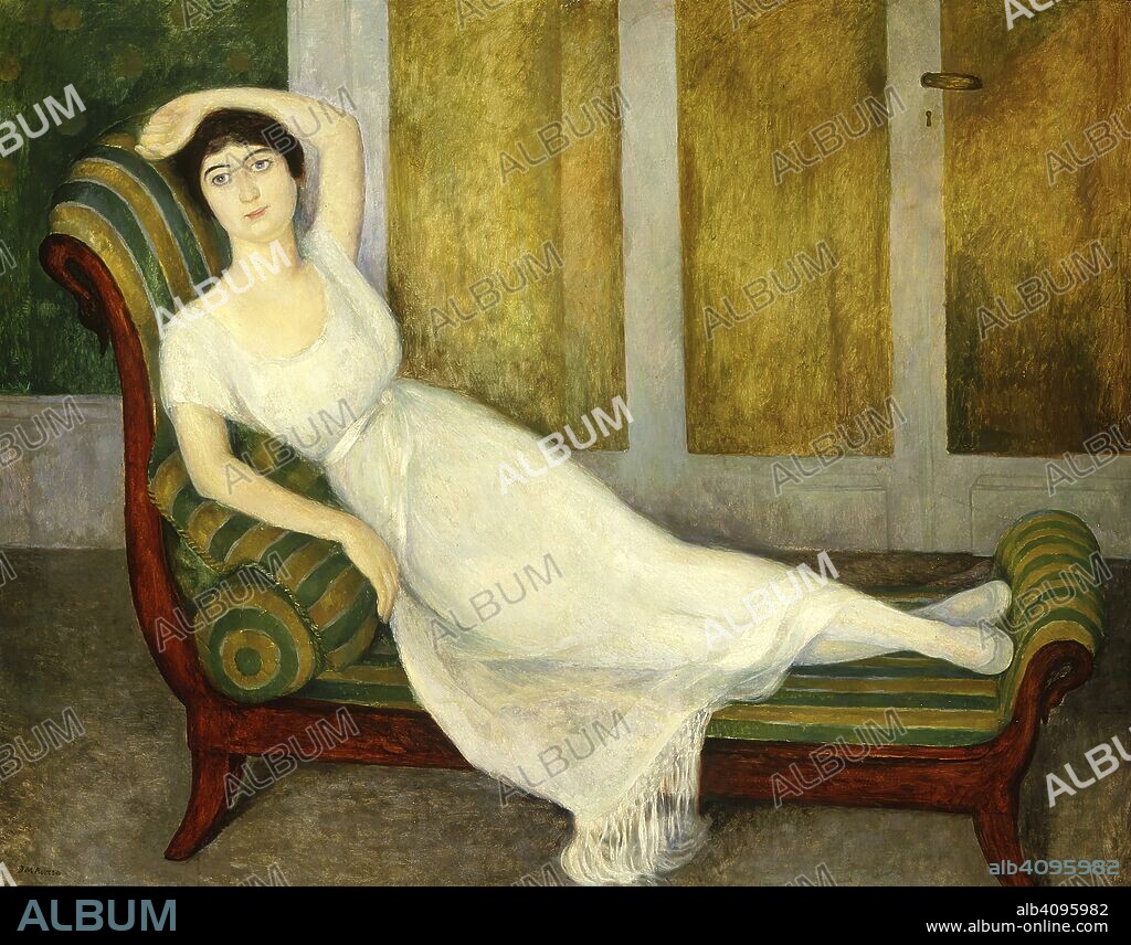 DIEGO-MARIA RIVERA. Portrait of Angelina Beloff (1879-1969).