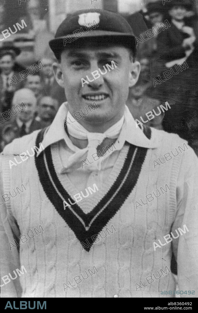 Windies Cricketer -- J. Stollmeyer, opening bat, and a likely member of the W.Indies to tour Australia this ***** season.  
West Indies Test captain and opening batsman Jeff Stollmeyer, who carries a big responsibility when he ***** his innings to against Australia. October 1, 1951.