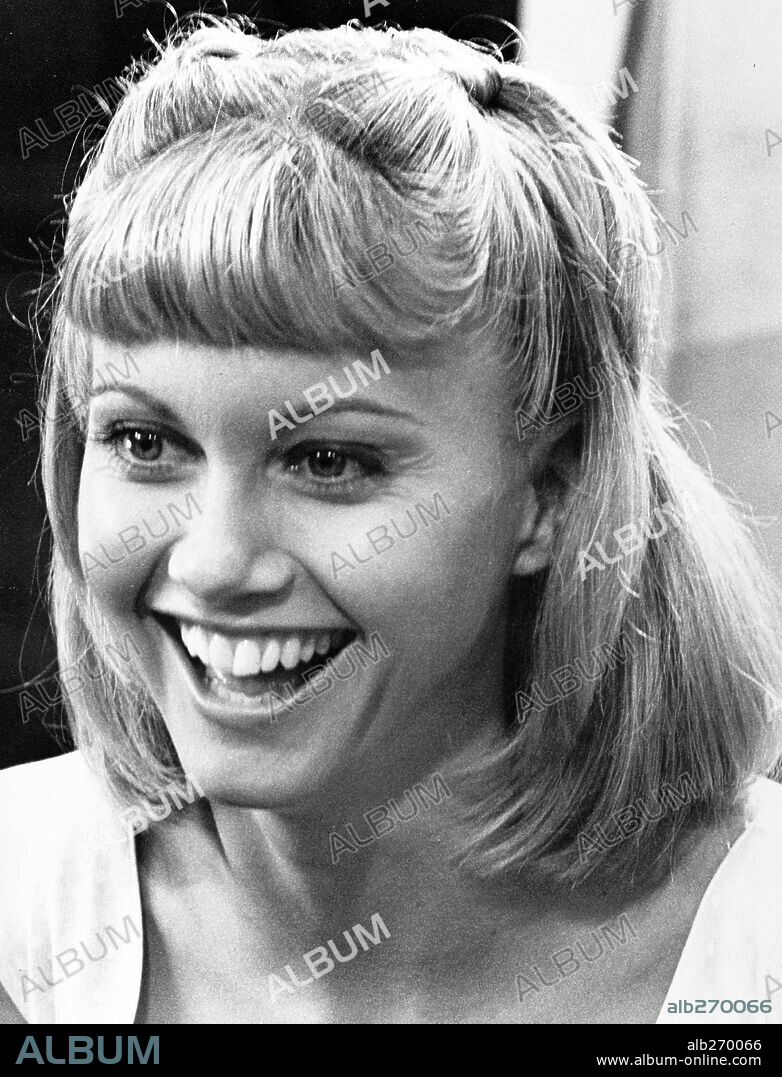 OLIVIA NEWTON JOHN. OLIVIA NEWTON-JOHN in GREASE, 1978, directed by RANDAL KLEISER. Copyright PARAMOUNT PICTURES.