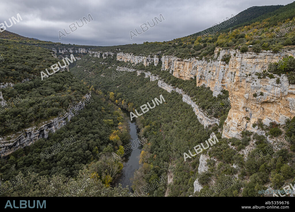 Hoces del Alto Ebro and Rudrón, Plan of Natural Spaces of Castilla y León, Las Merindades, Burgos, Spain.