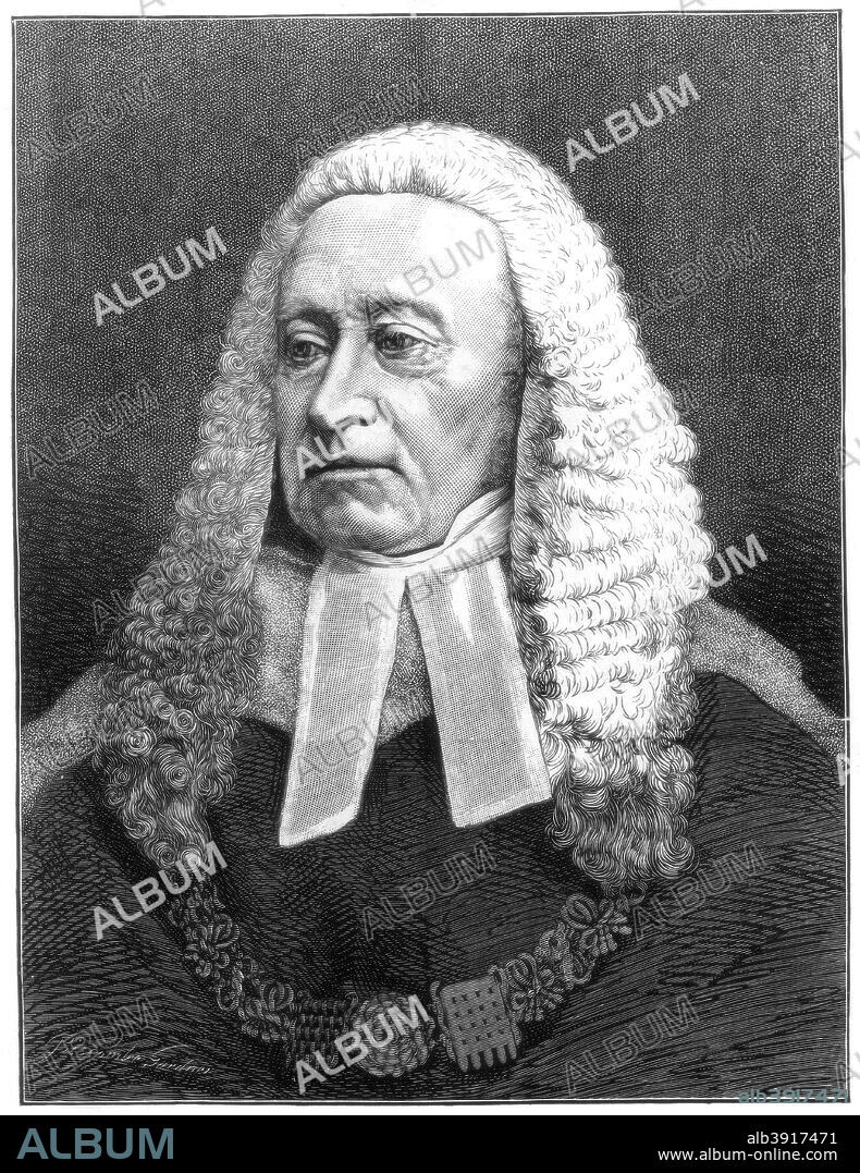Sir Alexander Cockburn, 12th Baronet, Lord Chief Justice of England, 1875. Cockburn (1802-1880) was involved in some of the most prominent English legal cases of the 19th century, either as advocate or judge. He served as Solicitor General, then Attorney General in the 1850s, and was appointed Chief Justice of the Queen's Bench in 1859. He held the post (renamed Lord Chief Justice in 1875) until his death in 1880. A print from The Illustrated London News, 27th March 1875.